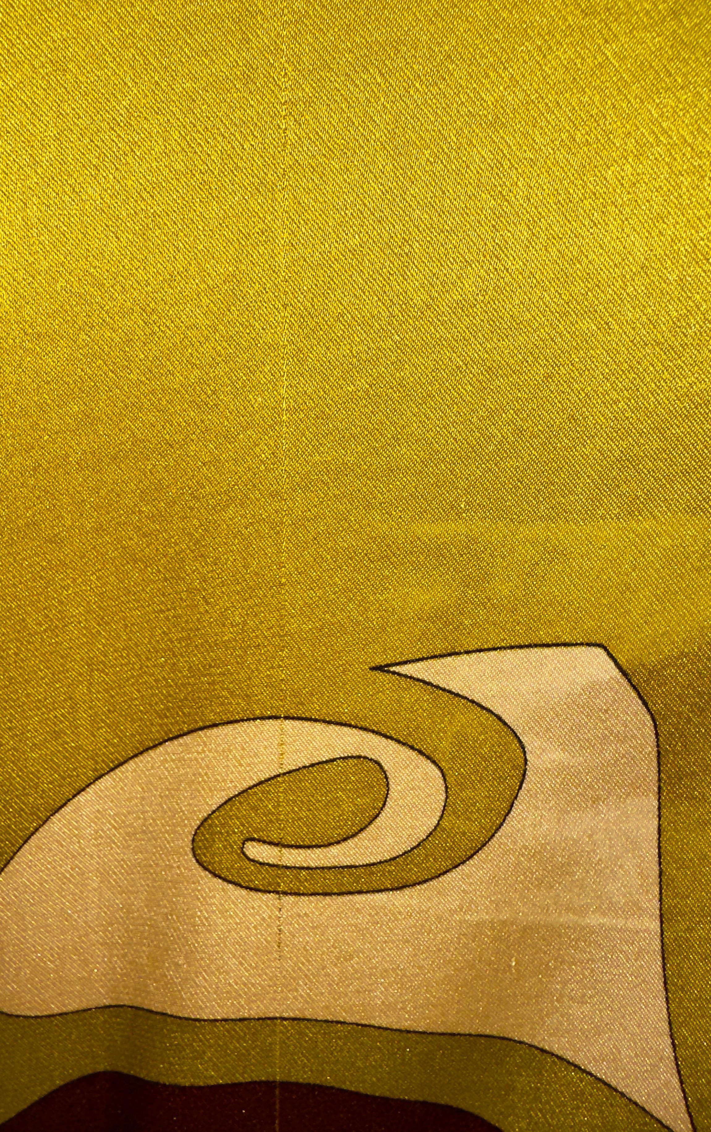 EMILIO PUCCI FW 2003 Signature Print Seidenkleid 42 Damen im Angebot