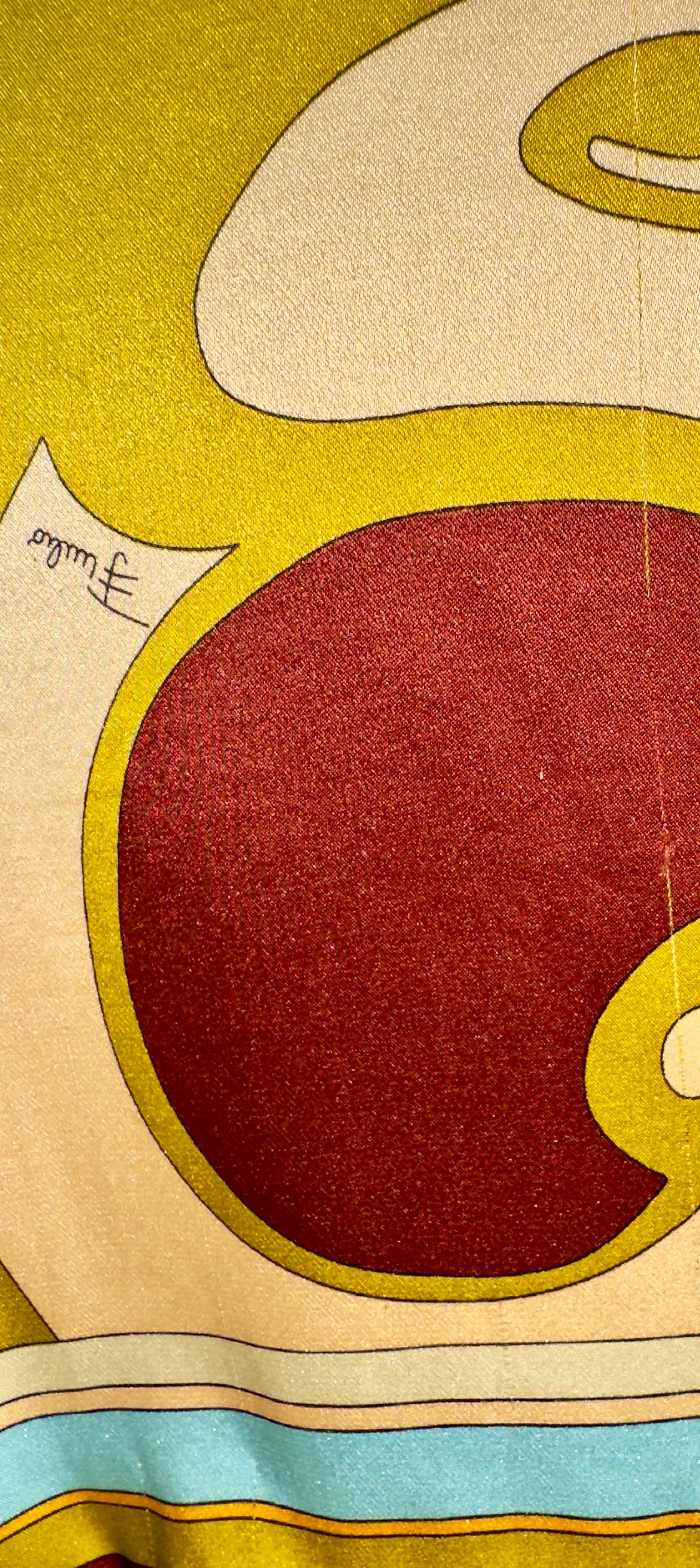 EMILIO PUCCI FW 2003 Signature Print Seidenkleid 42 im Angebot 1