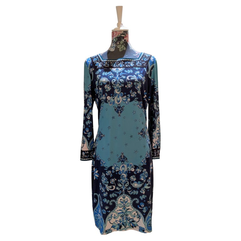 pucci cocktail dress Women's dress hot sexy clubwear Emilio pucci 44 silk cocktail ball gown