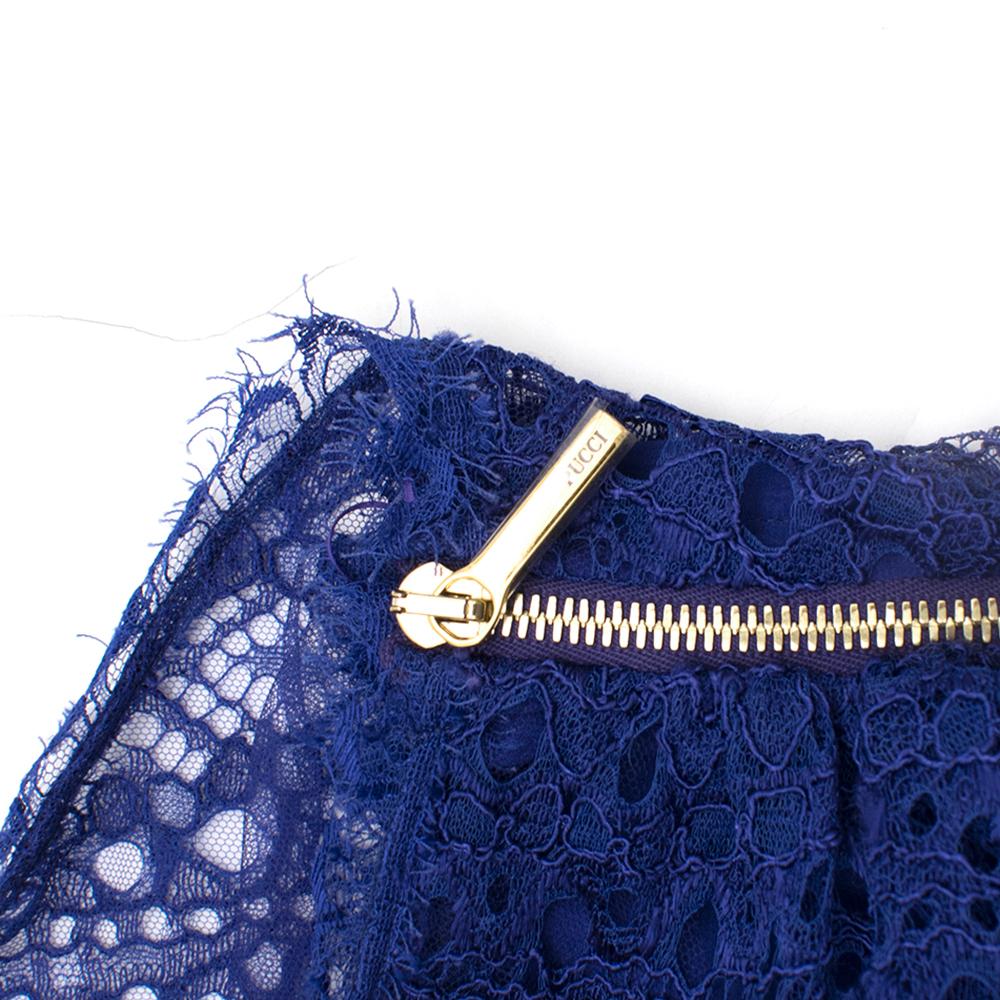 Emilio Pucci Lace One Sleeve Mini Dress I 40 2