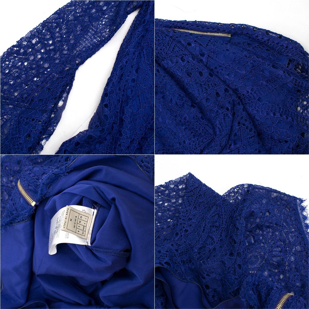 Emilio Pucci Lace One Sleeve Mini Dress I 40 3