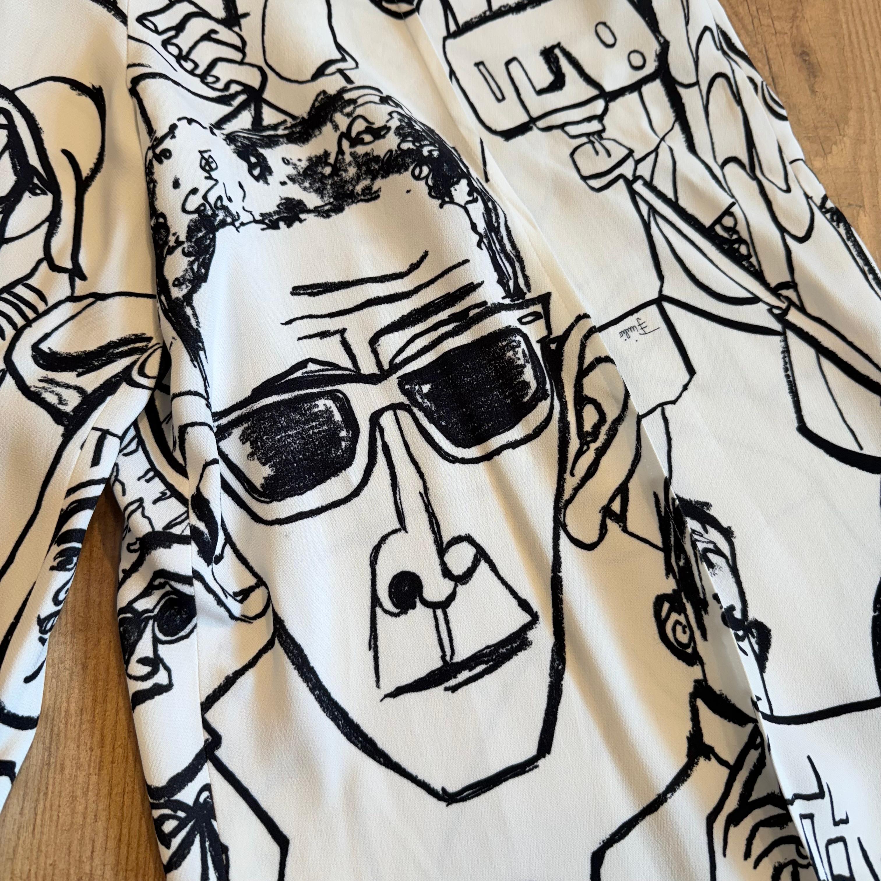 Prächtige Emilio Pucci-Hose
100% Viskose
Schwarzes und weißes Druckmuster
Vier Pocjets
Taille cm 44 (17,3 Zoll)
Länge cm 90 (35,4 Zoll)
Weltweiter Expressversand im Preis enthalten !