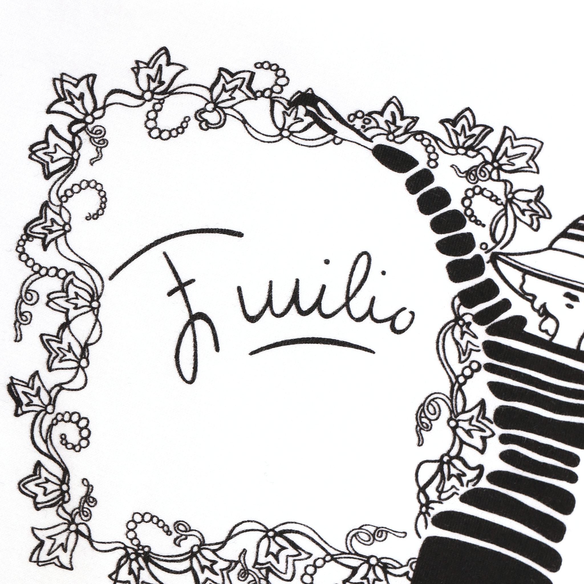 Donna Top in cotone stampato con logo Emilio Pucci in vendita