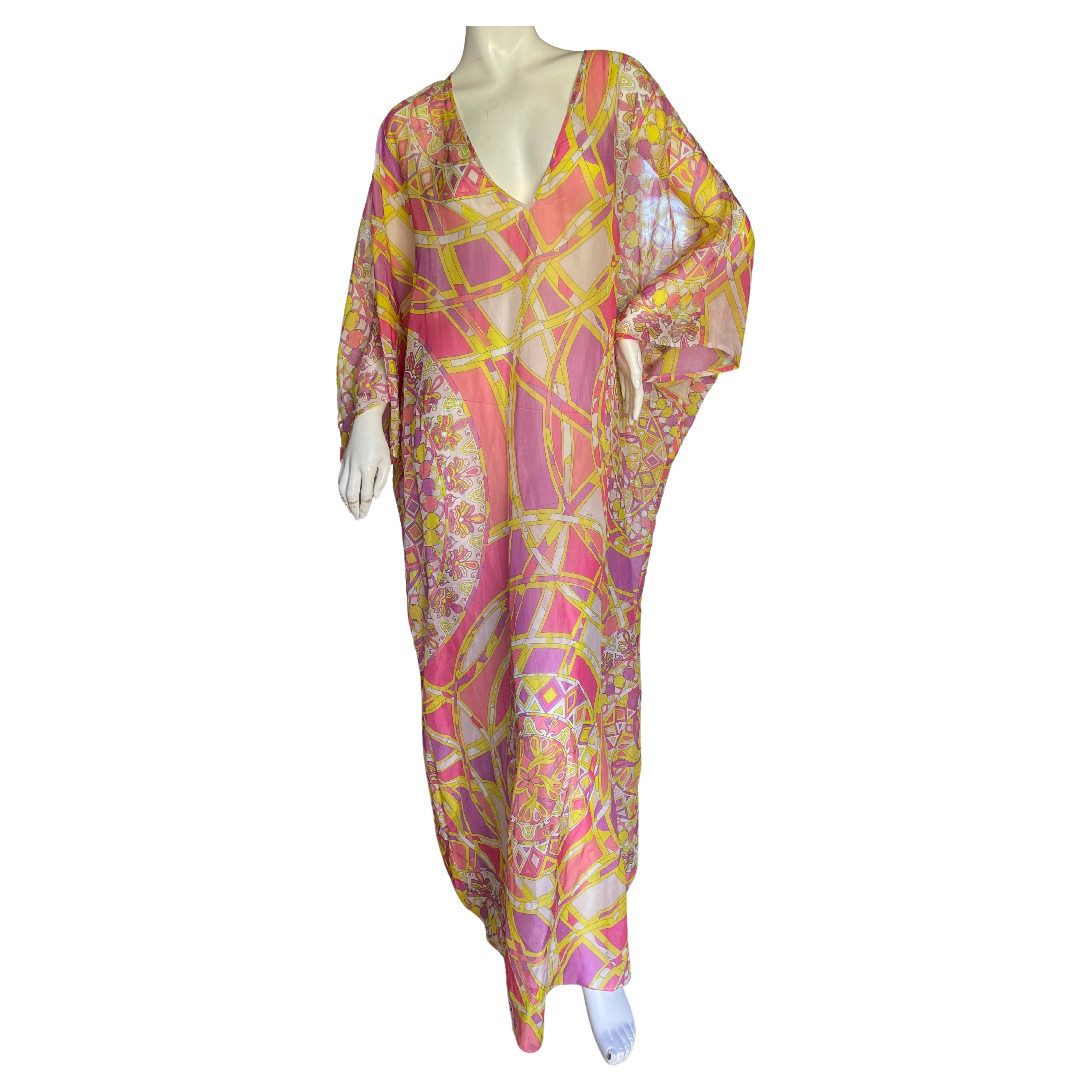 1960's EMILIO PUCCI Printed coat For Sale at 1stDibs