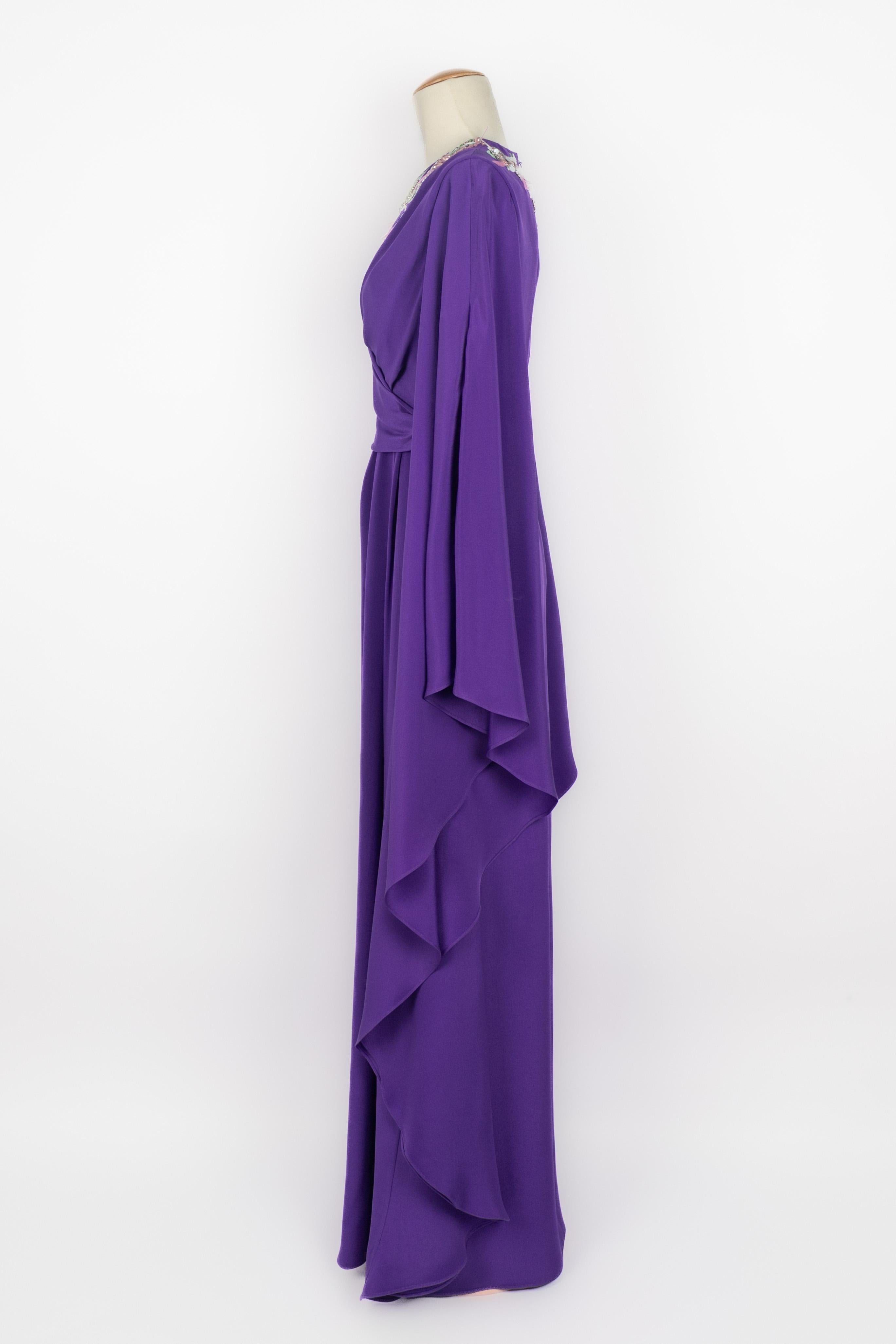 Emilio Pucci Long silk dress For Sale 2