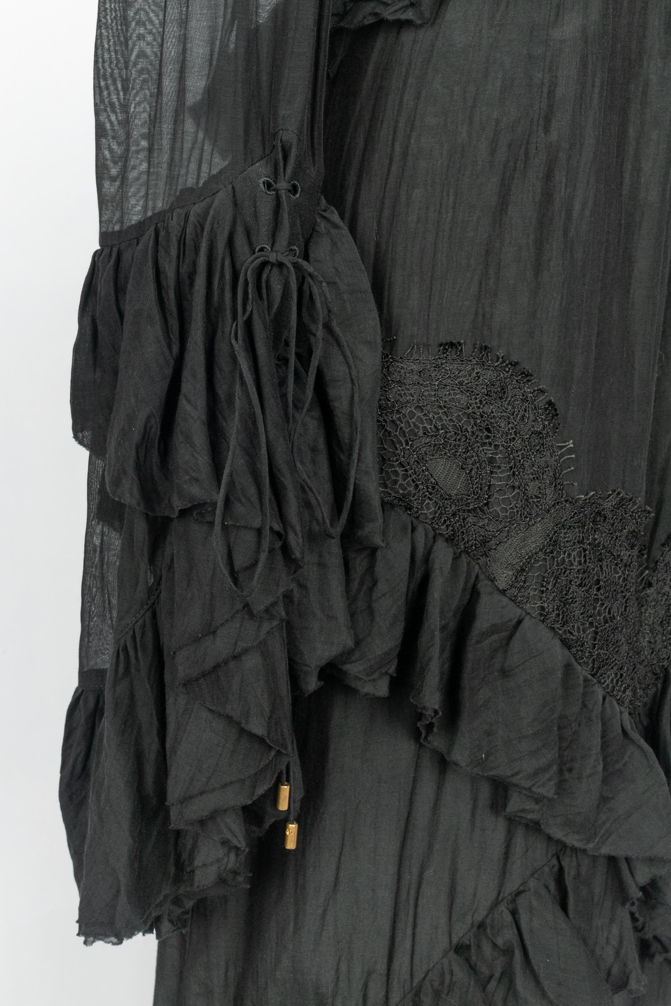 Robe longue en soie Emilio Pucci en vente 2