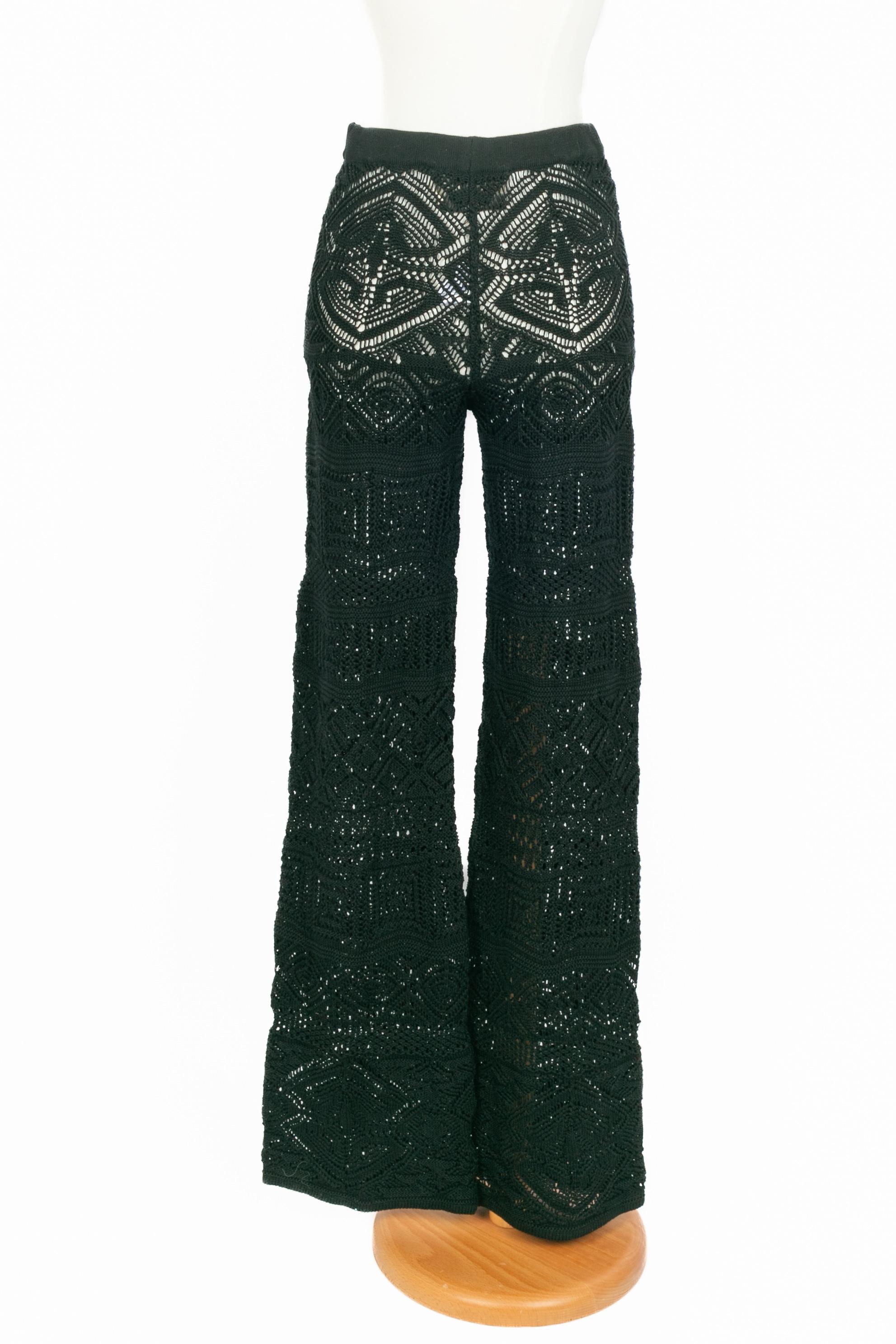 Pantalones de malla Emilio Pucci en Excelente estado para la venta en SAINT-OUEN-SUR-SEINE, FR