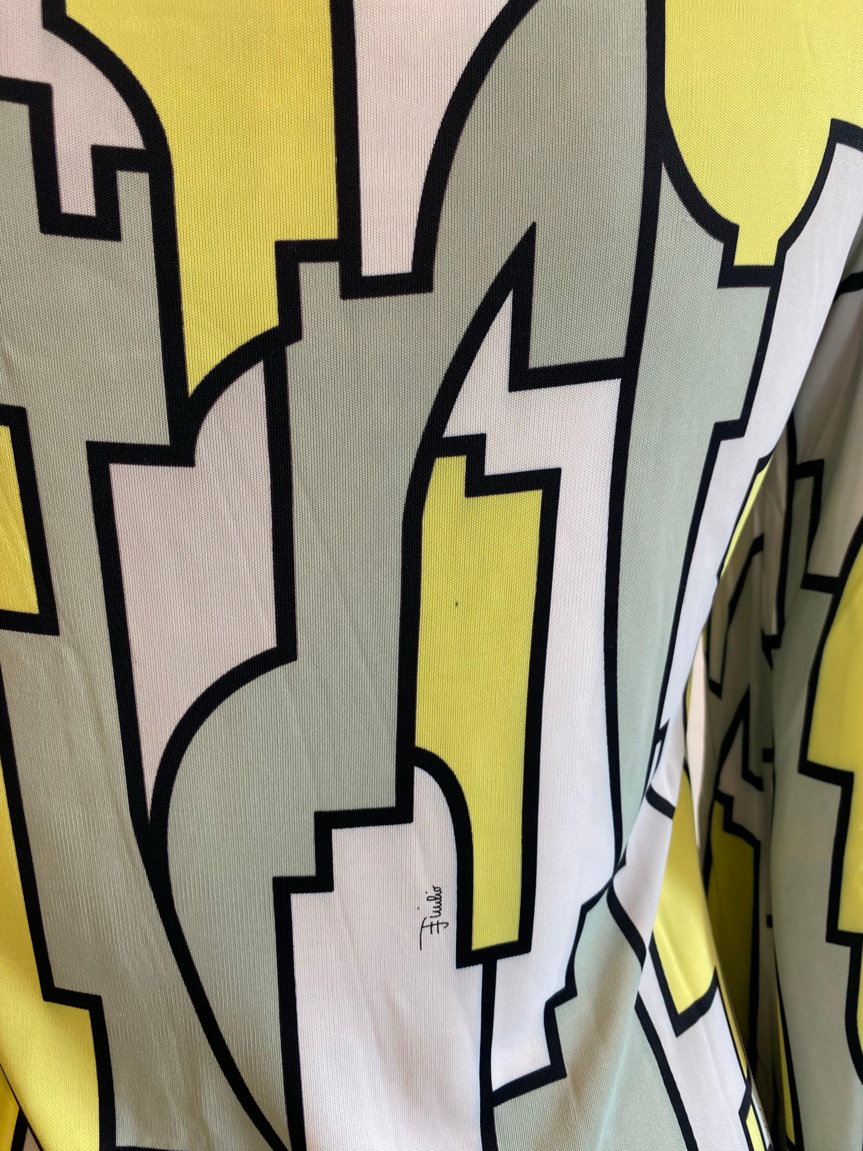 Emilio Pucci Robe midi. en vente 1