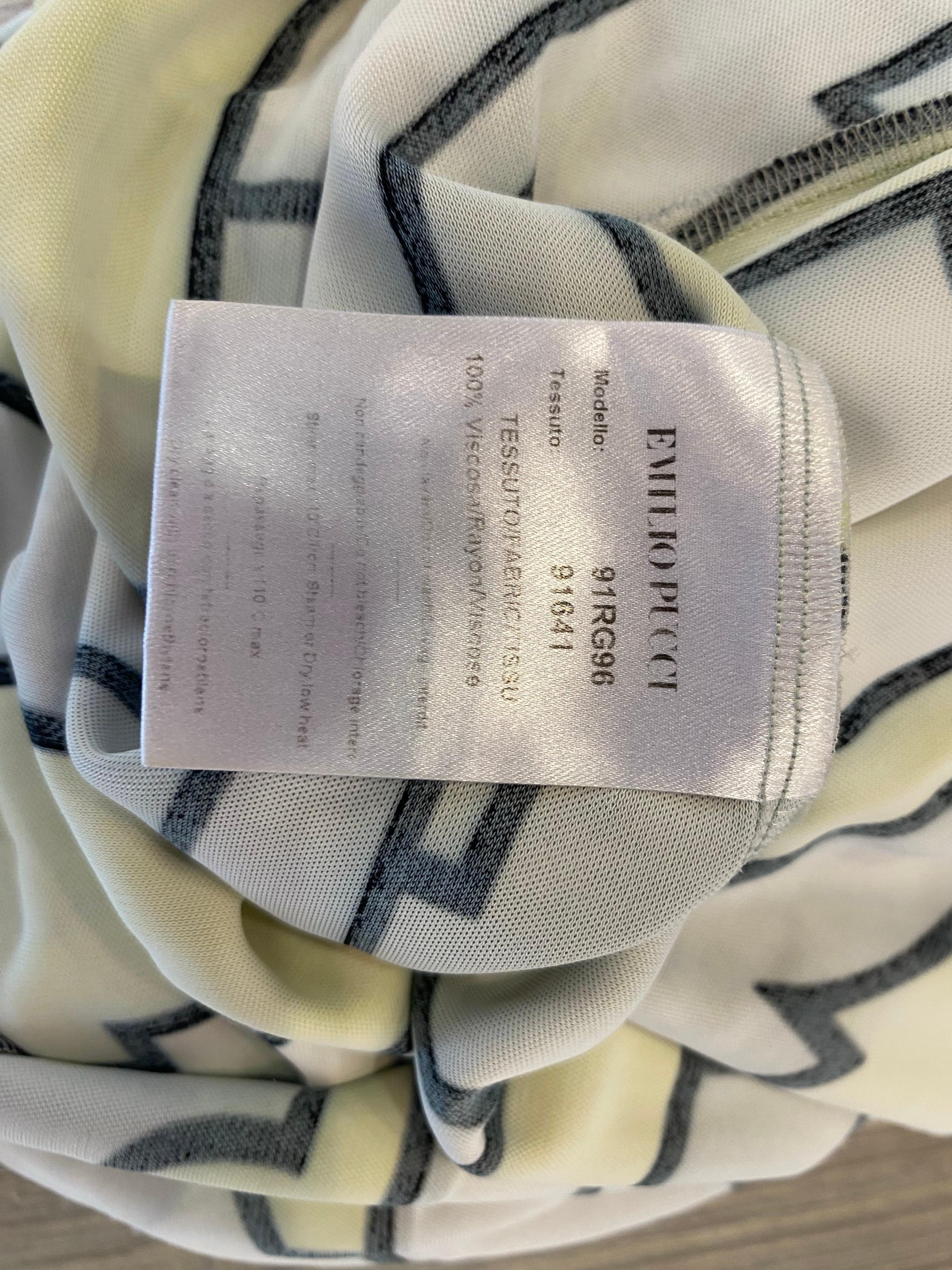 Emilio Pucci Robe midi. en vente 3