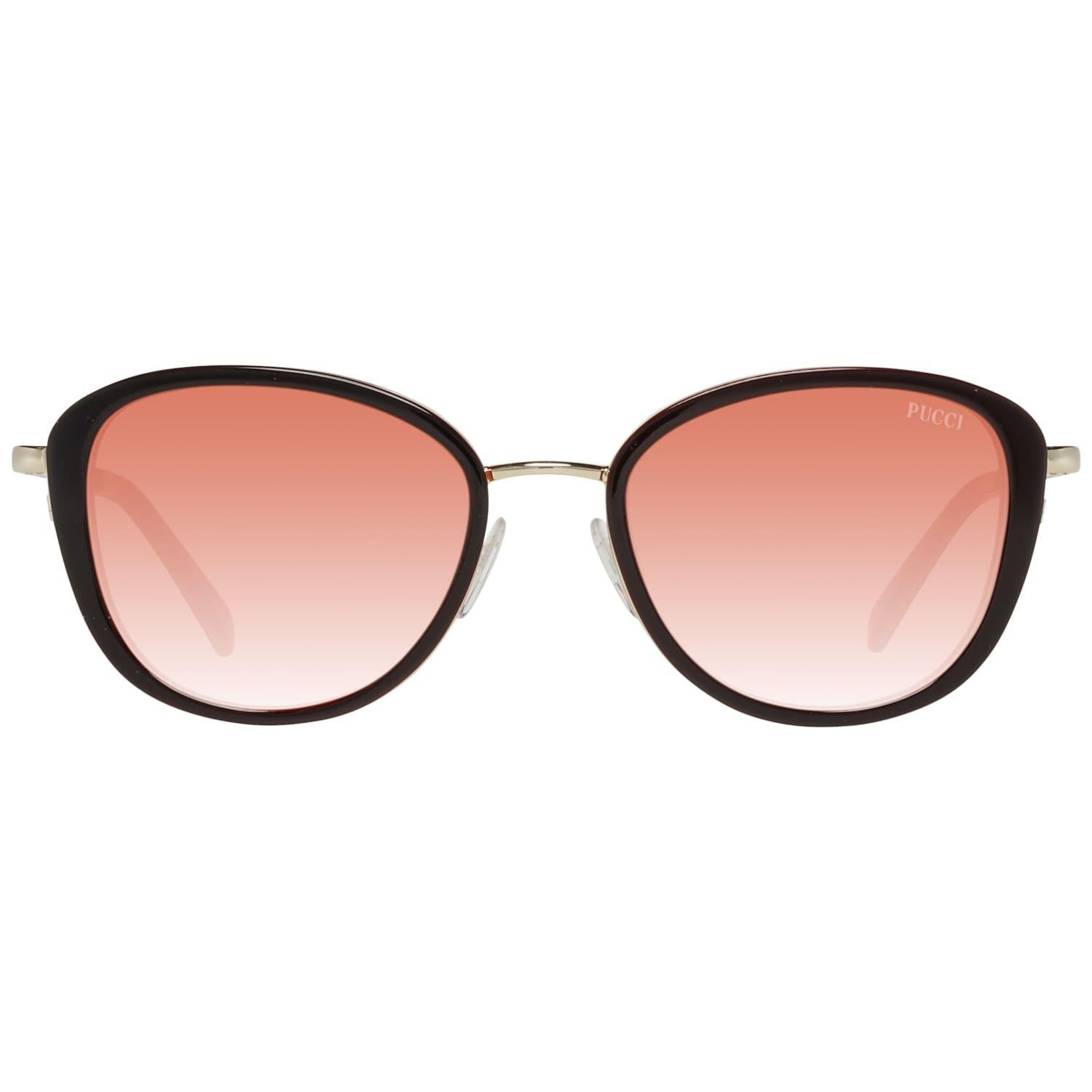 Women's Emilio Pucci Mint Women Black Sunglasses EP0047-O 5205T 52-19-143 mm