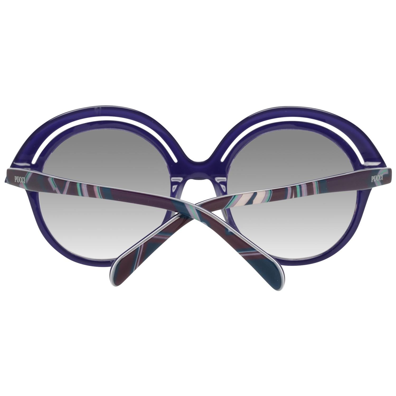 Gray Emilio Pucci Mint Women Blue Sunglasses EP0065 5392B 53-21-150 mm