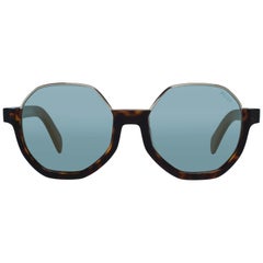 Emilio Pucci Mintfarbene Damen-Sonnenbrille EP0089 5552X 55-19-150 mm