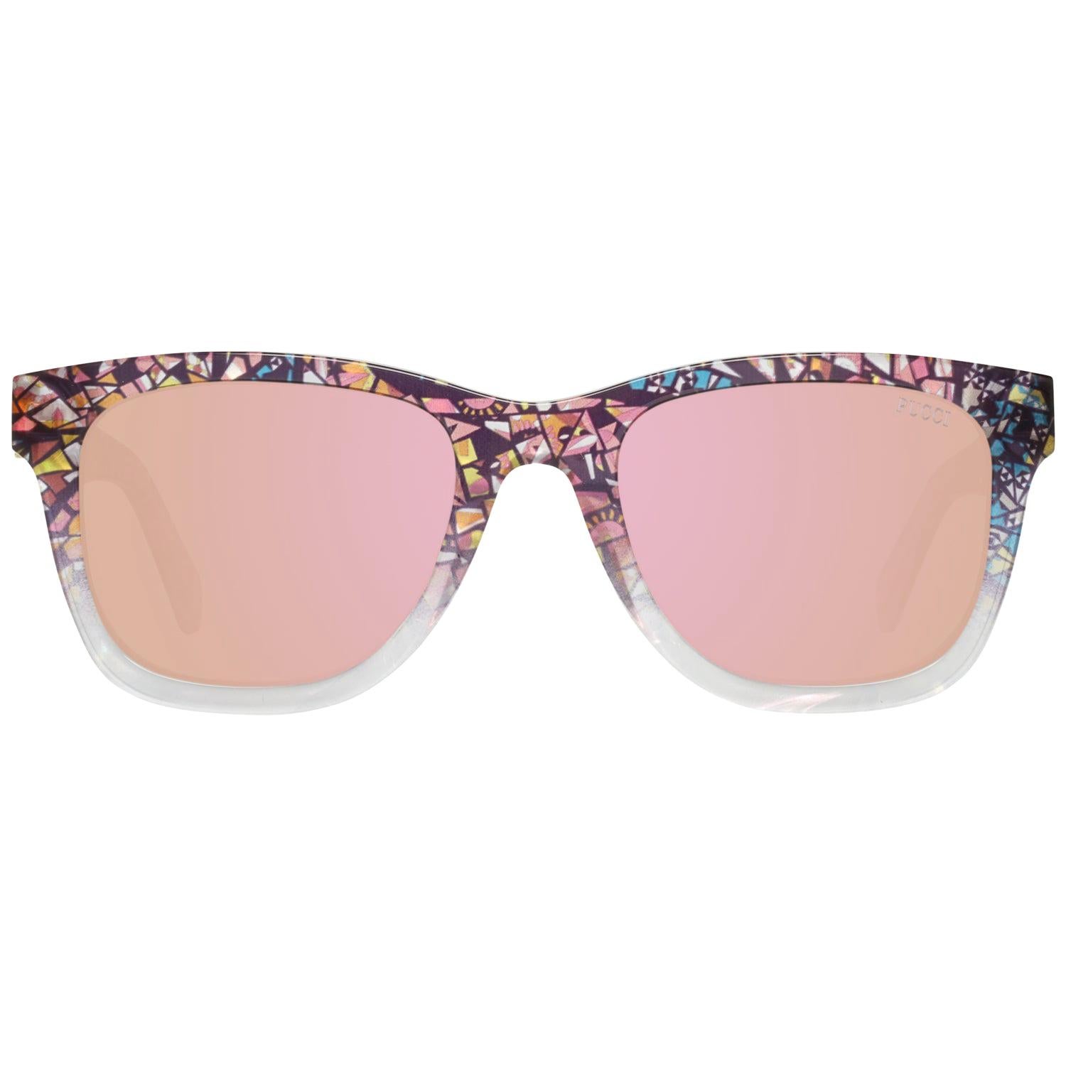 Emilio Pucci Mint Women Multicolor Sunglasses EP0054 5127Z 51-20-141 mm