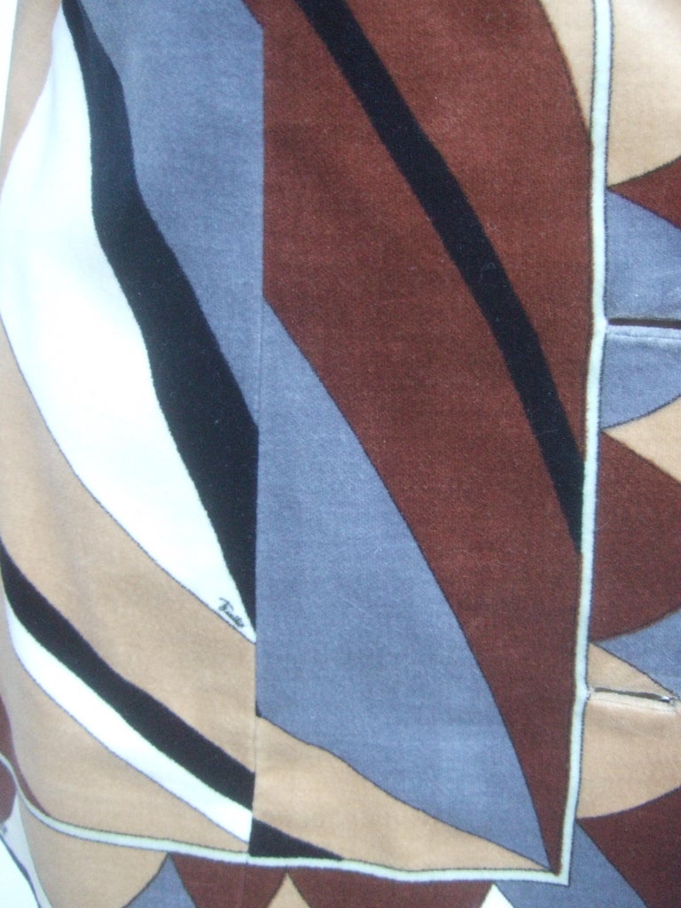 1970s Amazing Velvet Pucci Jacket