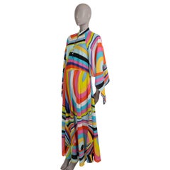 EMILIO PUCCI multi cotone 2022 IRIDE KAFTAN MAXI Dress S