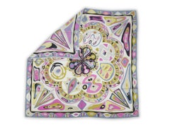 Emilio Pucci Multicolor Silk Scarf