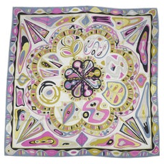 Emilio Pucci Multicolor Silk Scarf