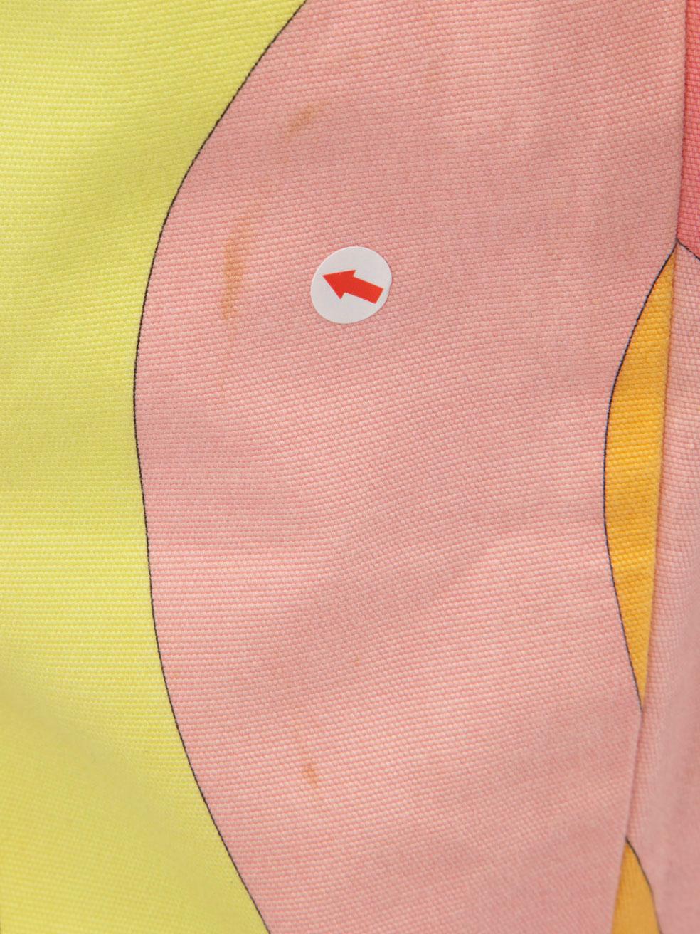 Emilio Pucci Pantalon skinny abstrait multicolore Taille M Bon état - En vente à London, GB