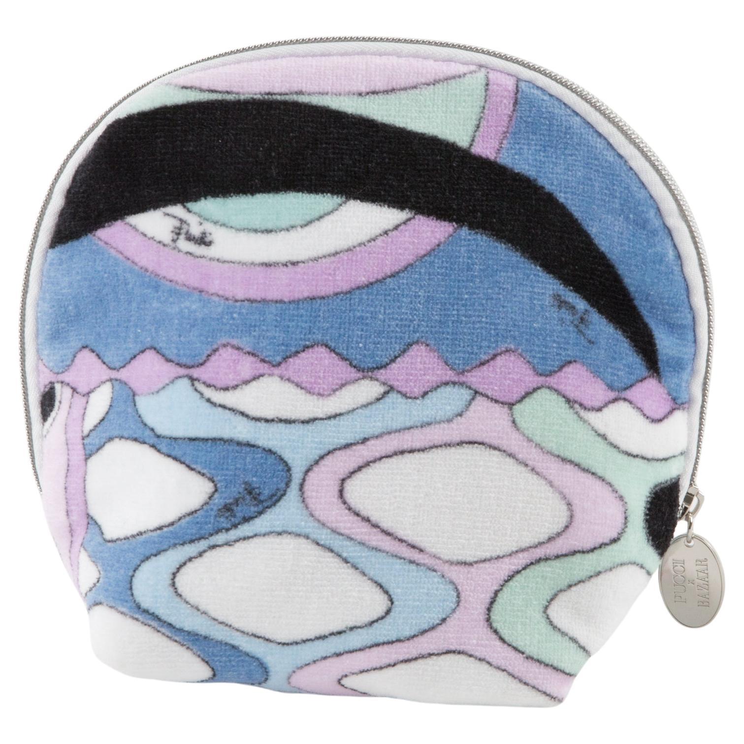 Emilio Pucci Astuccio Vanity in Terry multicolore in vendita