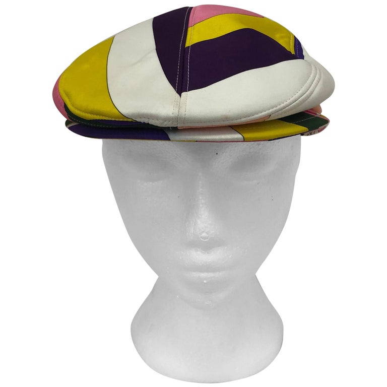 Emilio Pucci Newsboy Cap For Sale At 1stdibs