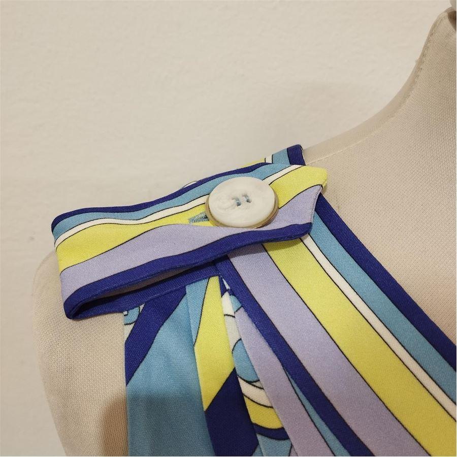 Emilio Pucci One shoulder dress size 40 In Excellent Condition For Sale In Gazzaniga (BG), IT