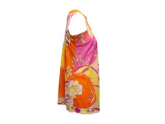Emilio Pucci Orange & Multicolor Nightgown Mini
