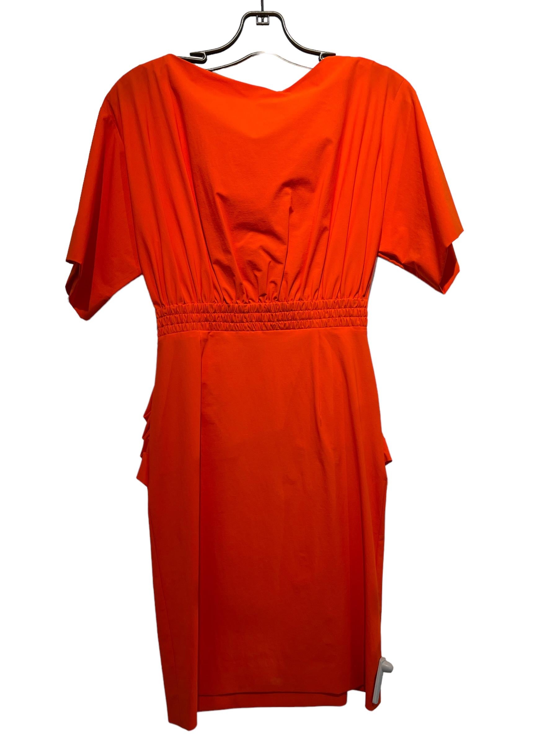 emilio pucci orange dress