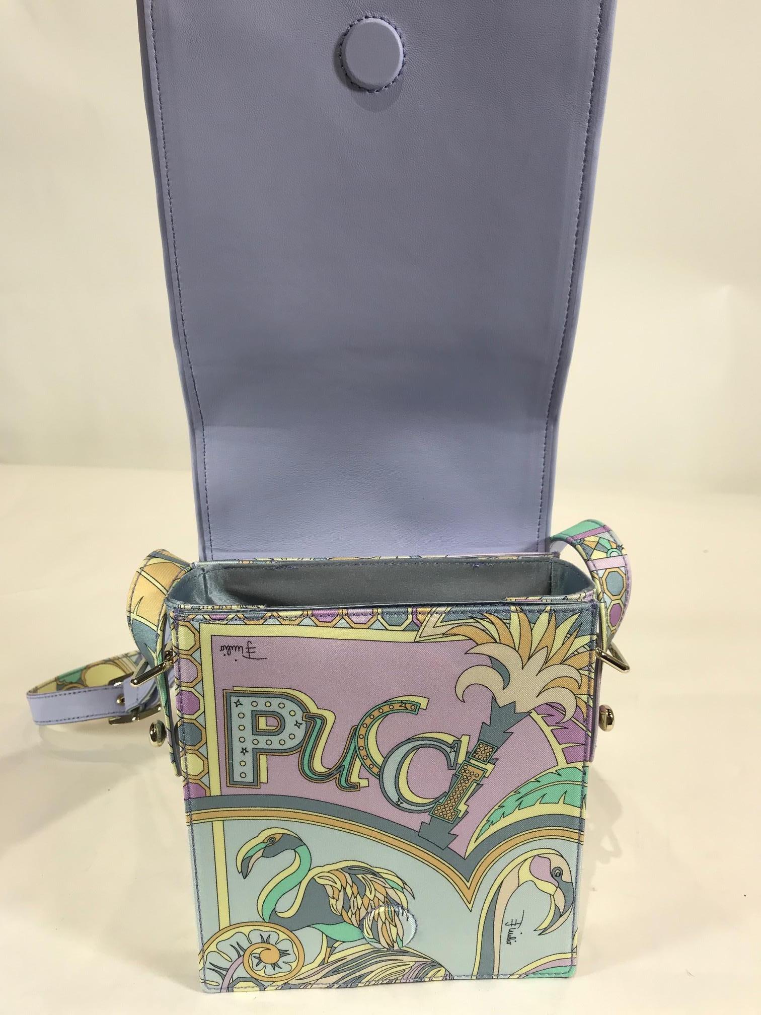 Emilio Pucci Pastel Shoulder Bag For Sale 4