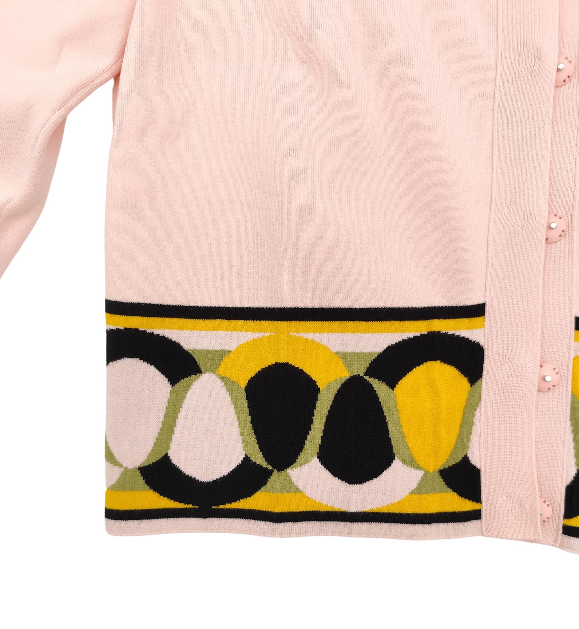 Emilio Pucci pink dress and cardigan set For Sale 5