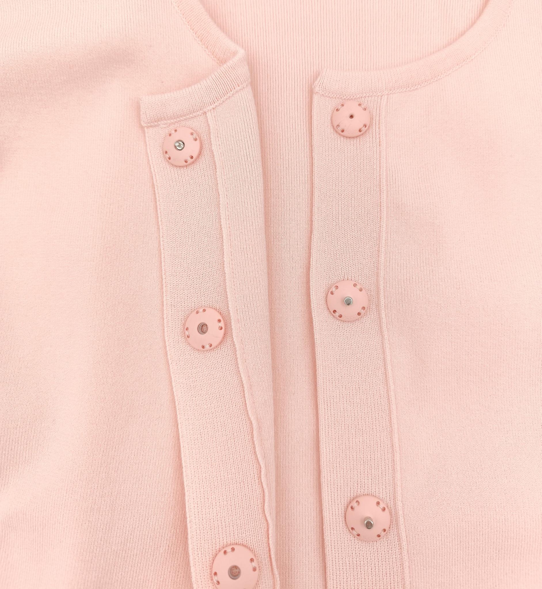 Emilio Pucci pink dress and cardigan set For Sale 7