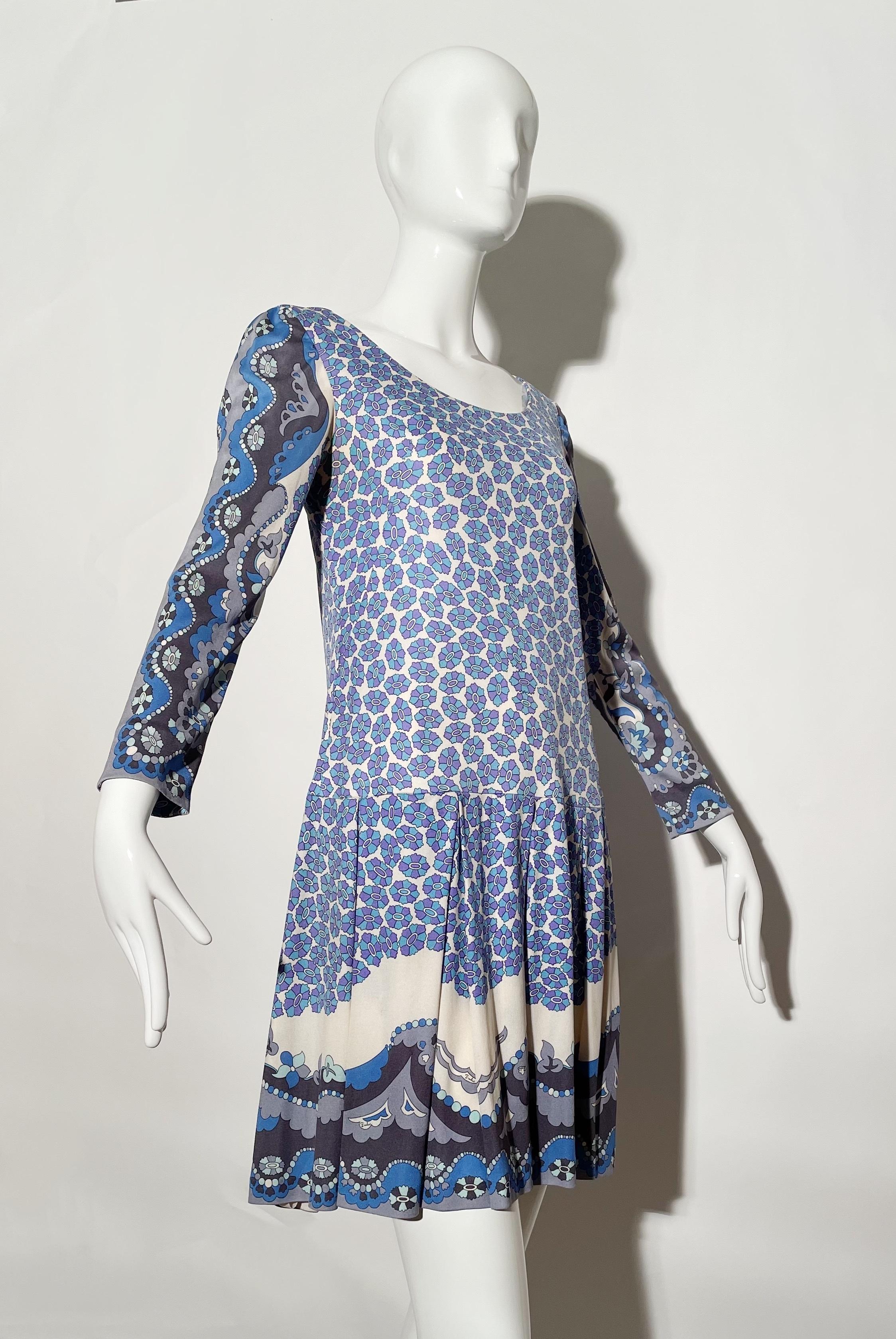 Emilio Pucci Pleated Dress For Sale 1
