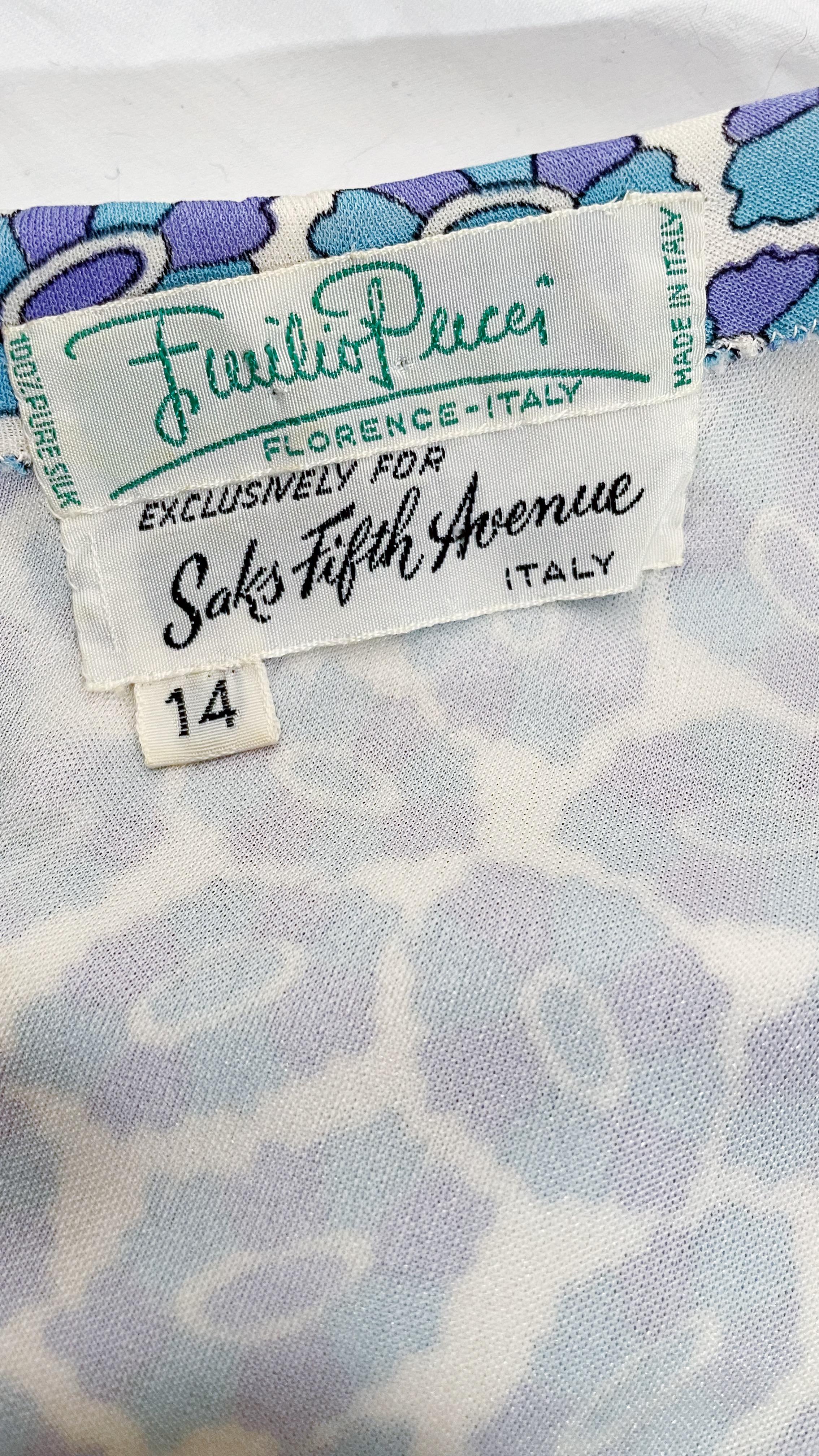 Emilio Pucci Pleated Dress For Sale 3