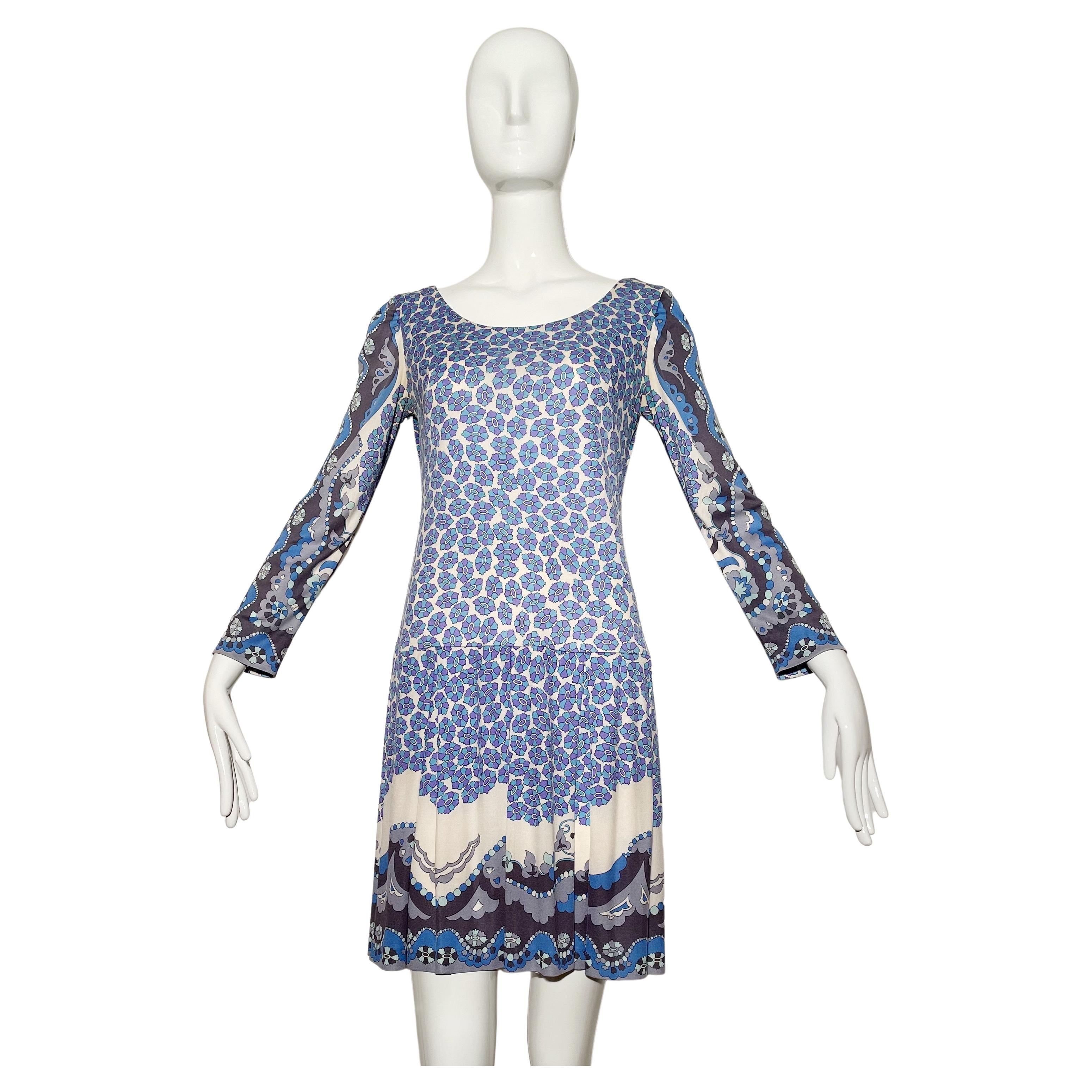 Emilio Pucci Pleated Dress For Sale