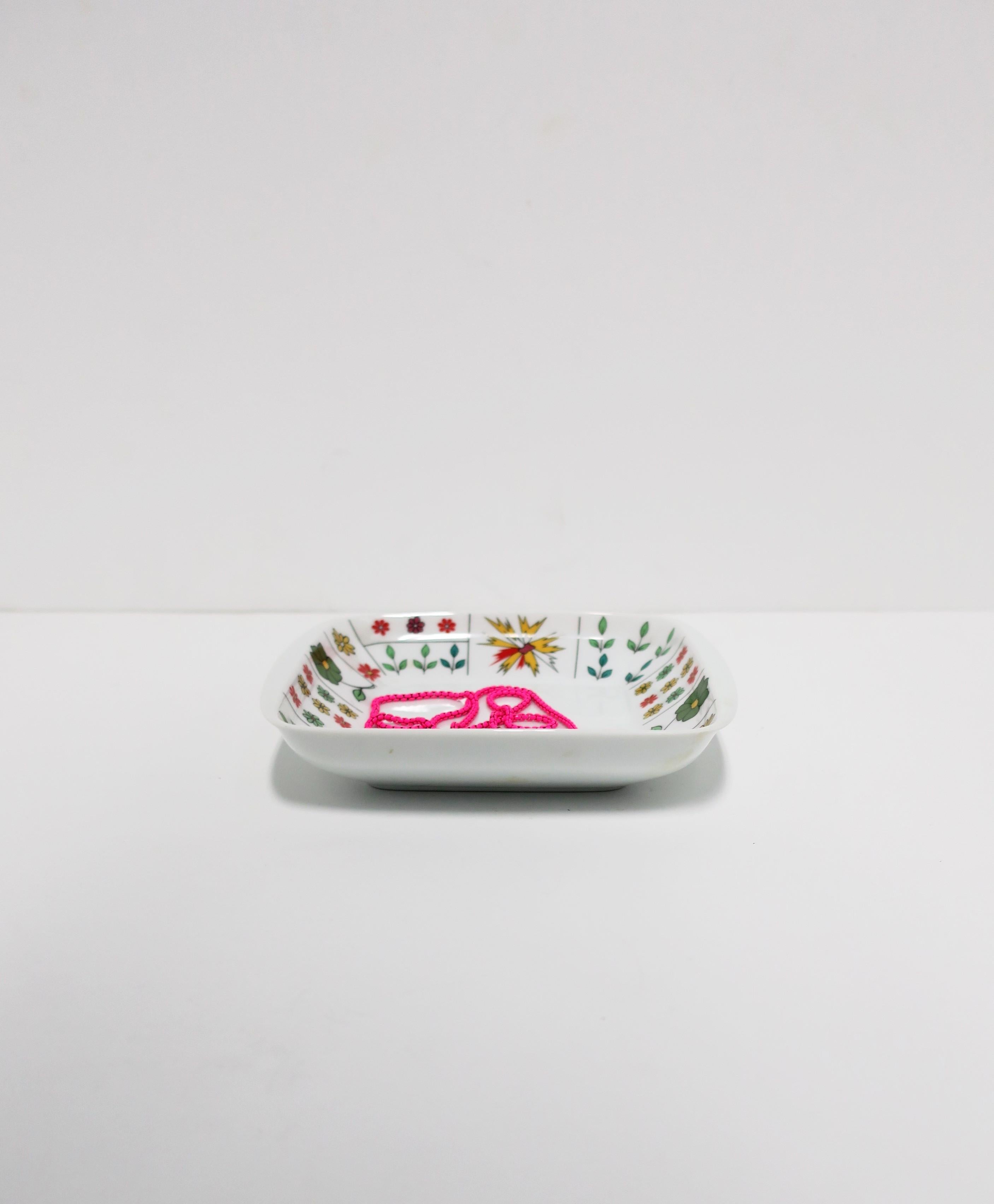 20th Century Emilio Pucci Porcelain Vide-Poche Catchall for Rosenthal Studio-Line