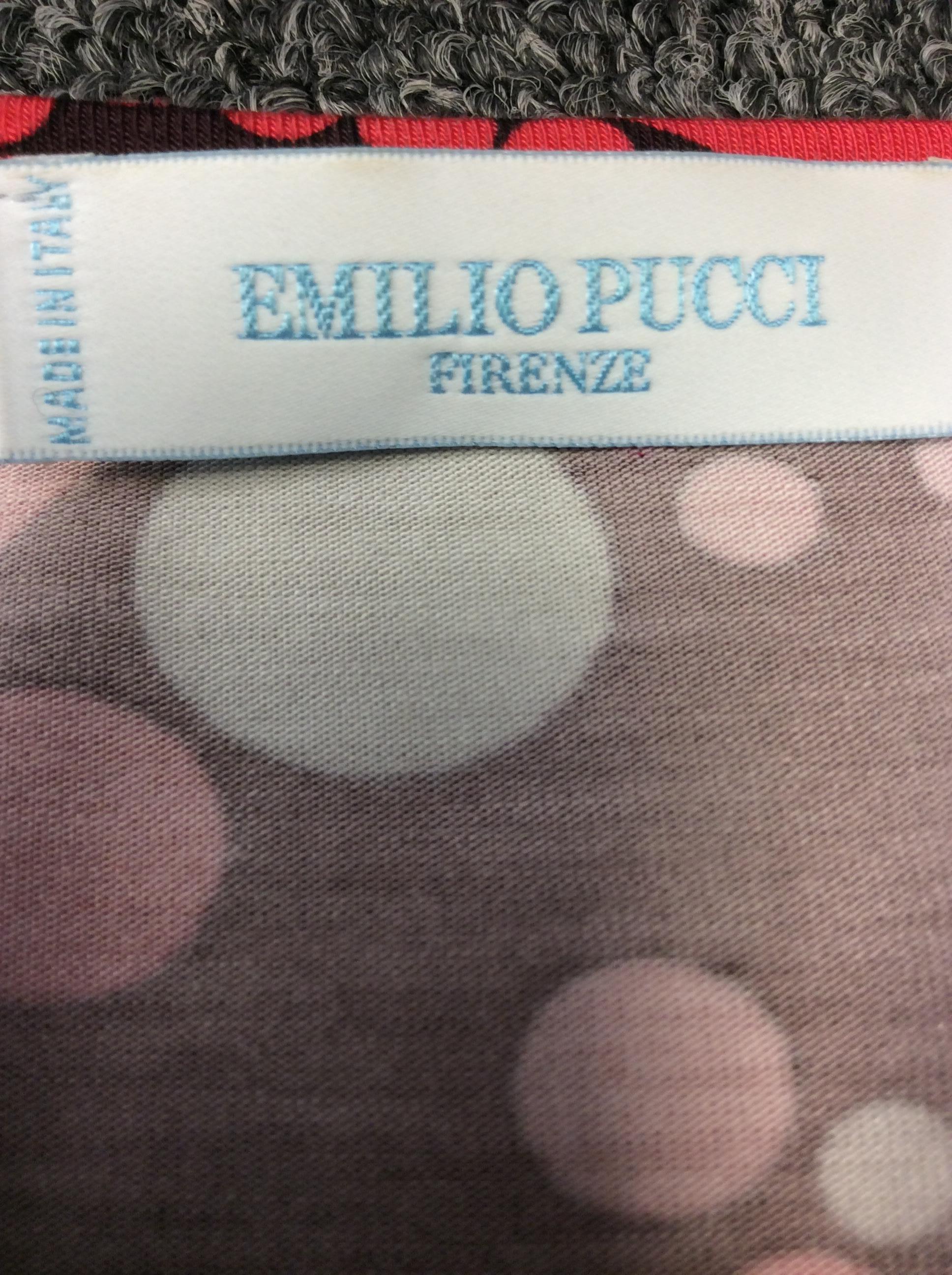 Emilio Pucci Print Long Sleeve Shirt For Sale 2