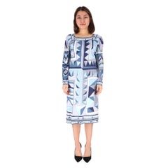 Emilio Pucci Printed Knee-Length Dress