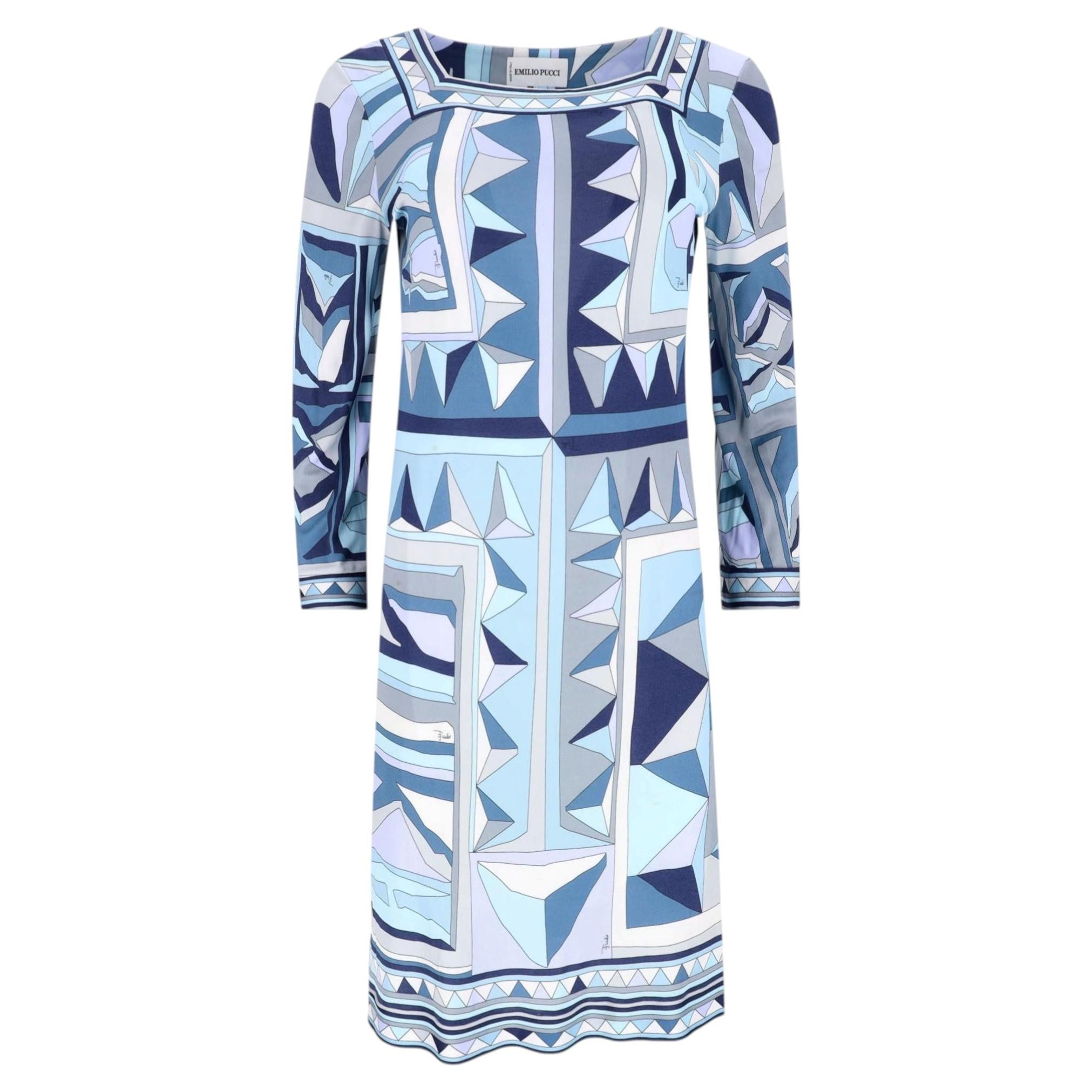 Emilio Pucci Printed Knee-Length Dress