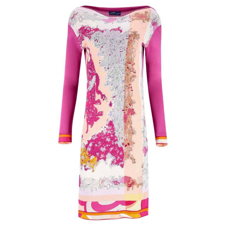Emilio Pucci Printed Midi Dress Emilio Pucci Printed Midi Dress