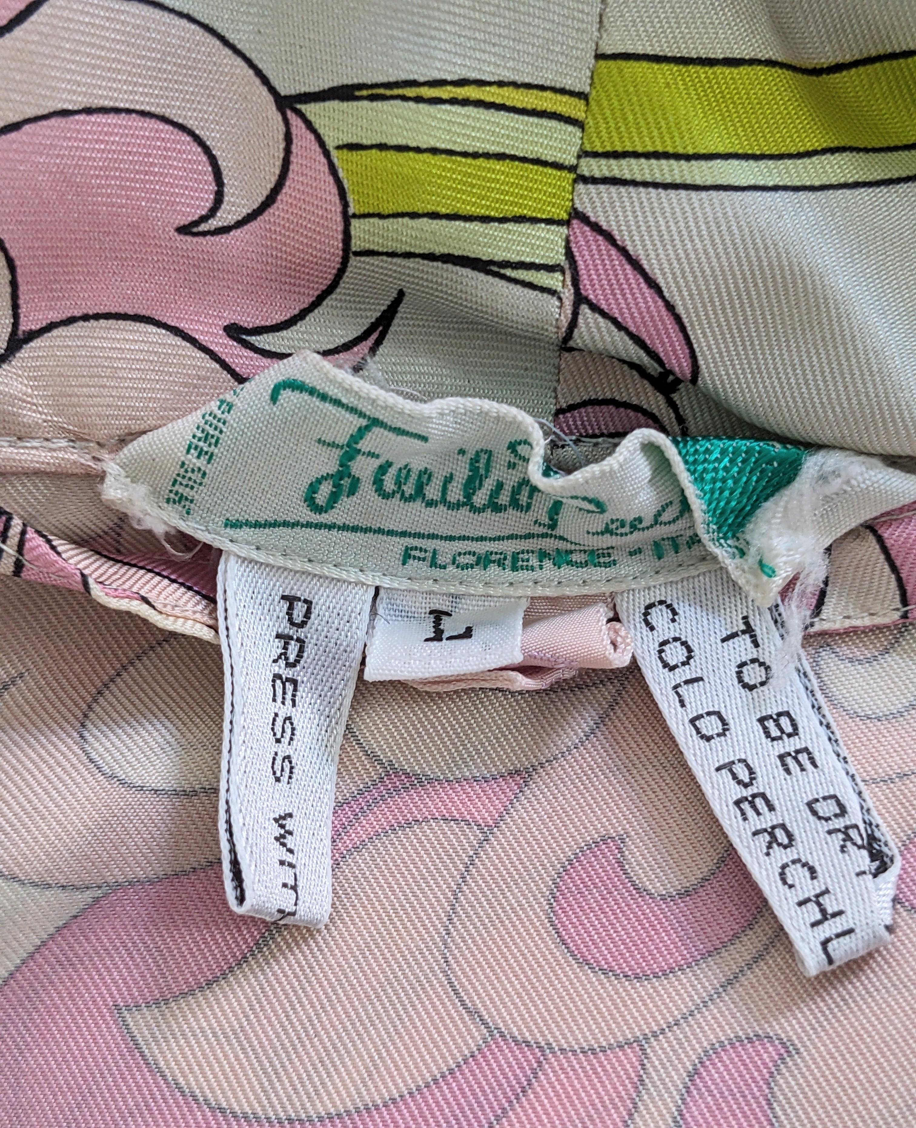 Bata Estampada Emilio Pucci en venta 4