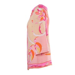 Emilio Pucci Printed Silk Tunic - '60s