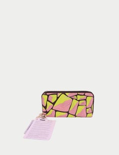 Emilio Pucci Printed Zip Around Wallet