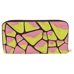 Emilio Pucci Printed Zip Around Wallet