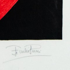 Mystery of Womanhood 1947 original signed Emilio Pucci Kaleidoscopic lithograph