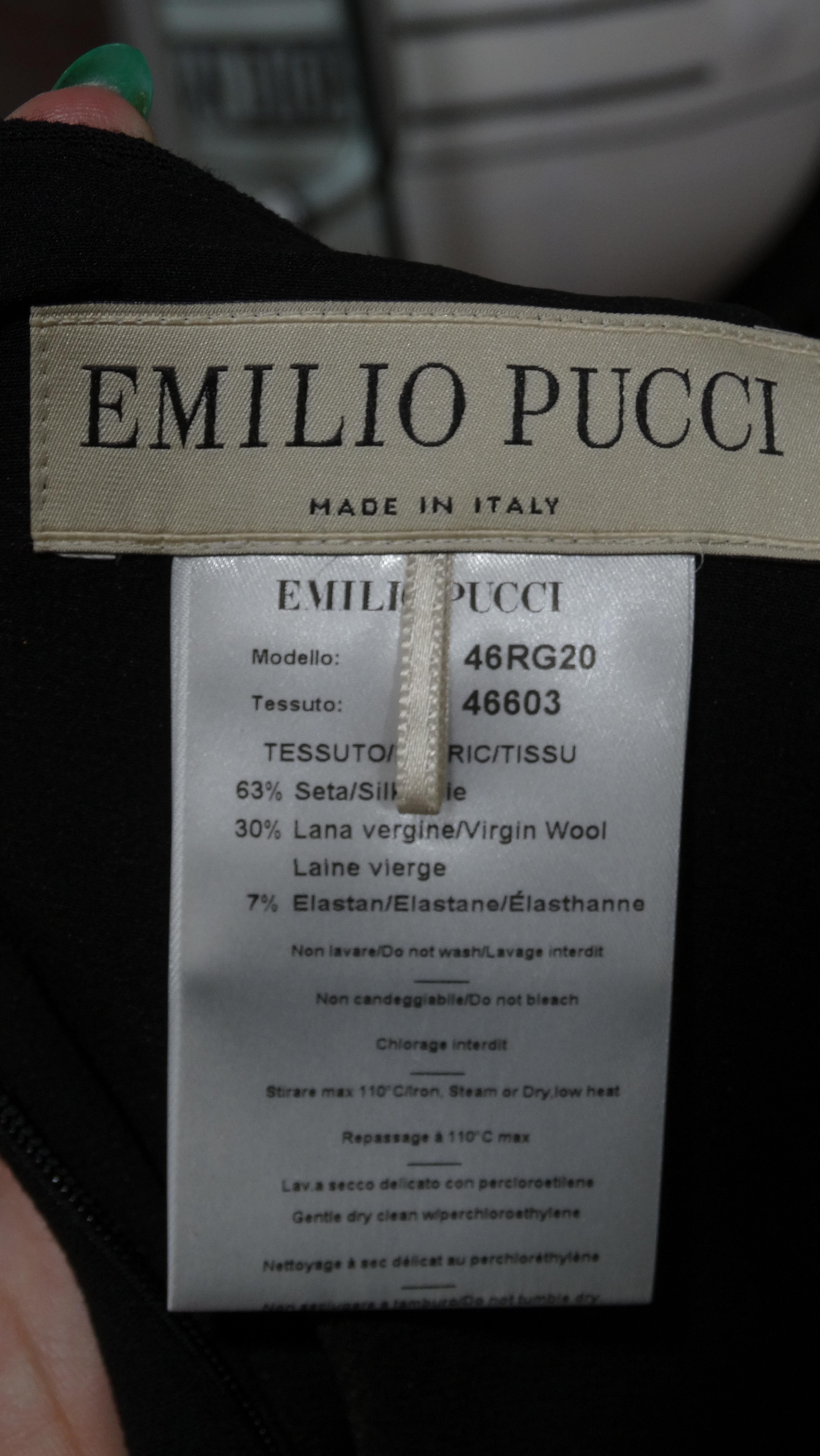 Emilio Pucci Rhinestone Studded Mini Dress 2