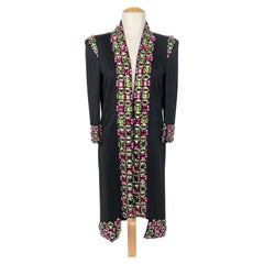 Emilio Pucci rhinestoned coat