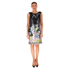 Emilio Pucci Sequin & Bead Embellished Mini Dress