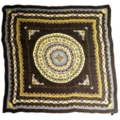 Emilio Pucci Shawl/Scarf 100% Silk Muslin Scarf