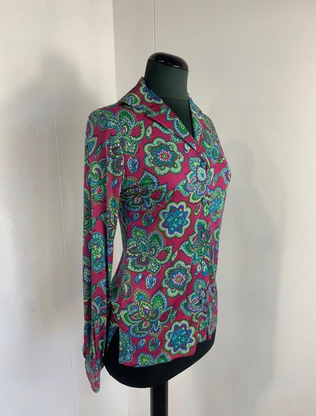 Black Emilio Pucci shirt For Sale
