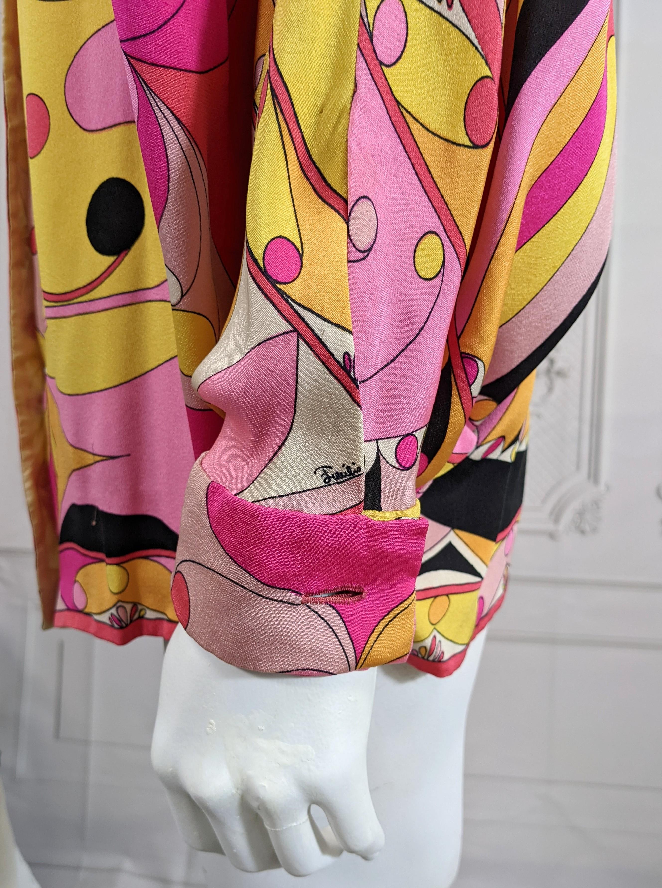 pucci silk blouse