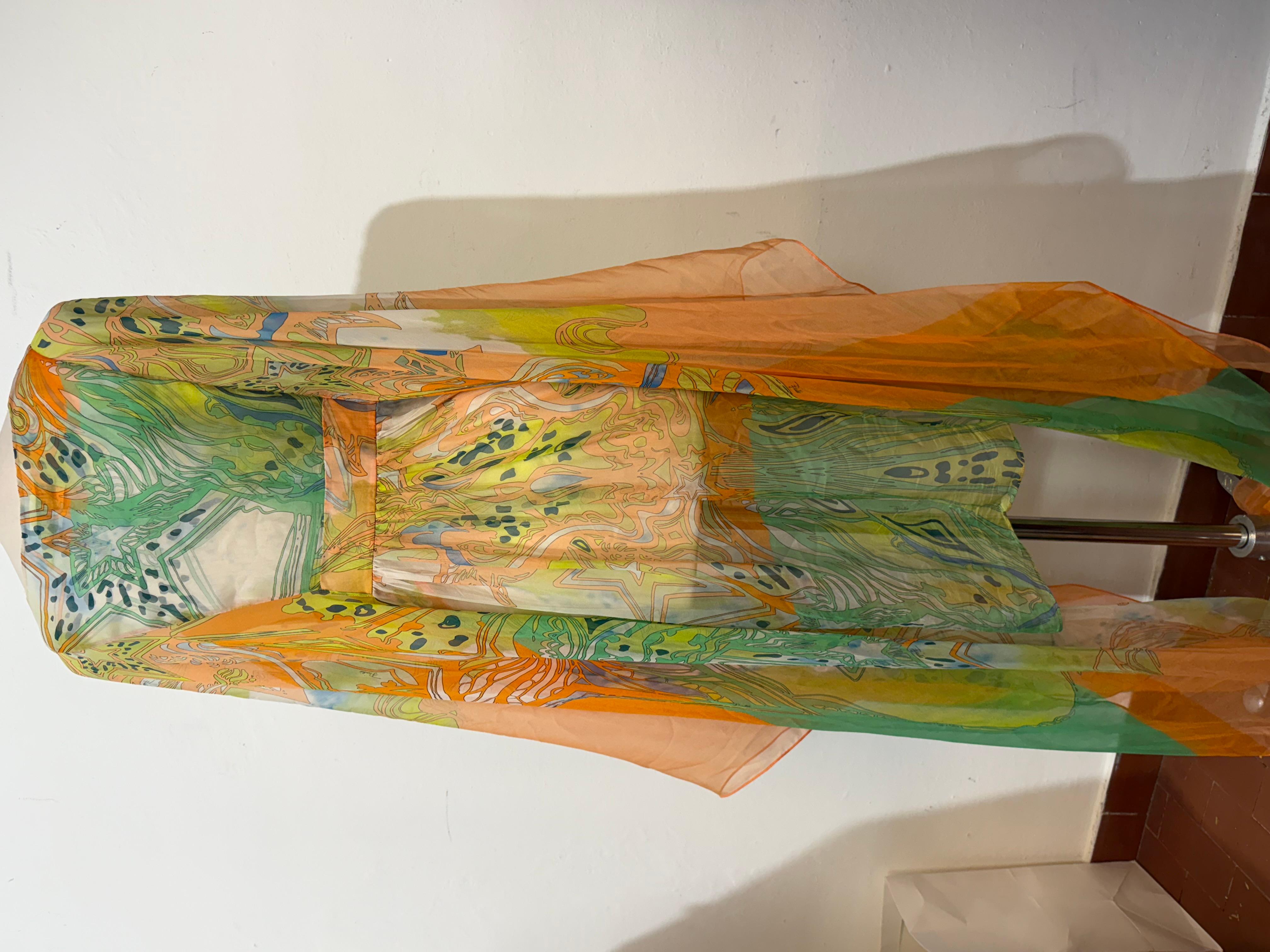 Emilio Pucci Seidenkleid Größe IT 40, FR 36 im Angebot 2